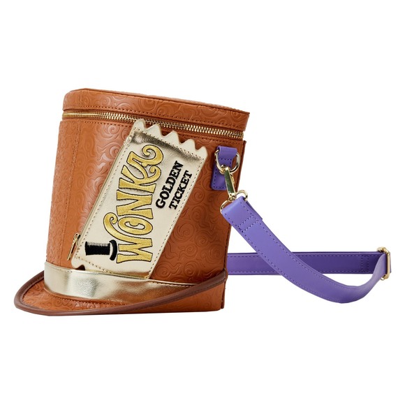 Loungefly AMC Exclusive Wonka Top Hat Crossbody Bag - Picture 3 of 5